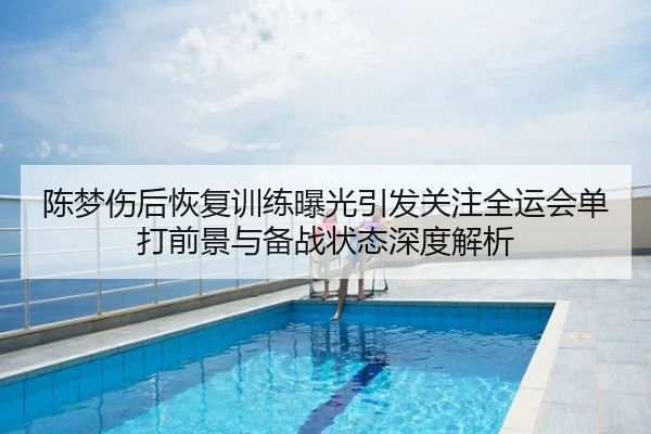 陈梦伤后恢复训练曝光引发关注全运会单打前景与备战状态深度解析